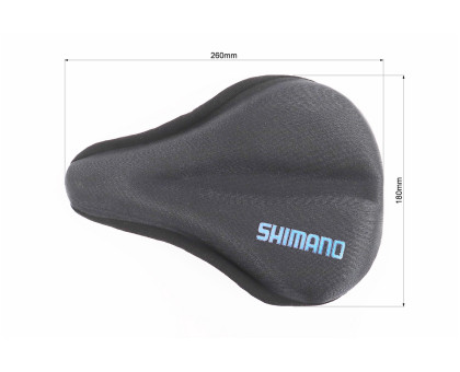 Чохол на сидіння SHIMANO з м'якою поролоновою вставкою чорний