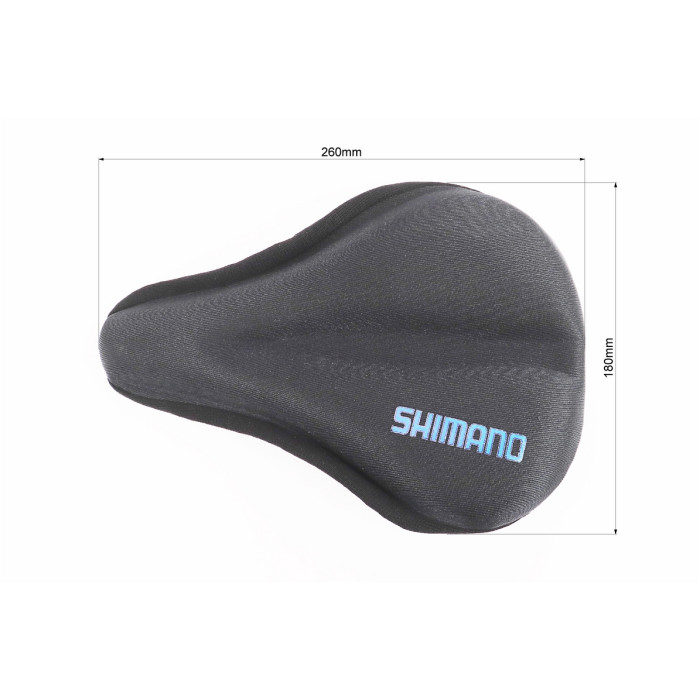 Чохол на сидіння SHIMANO з м'якою поролоновою вставкою чорний
