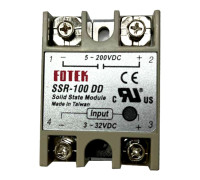 Однофазне твердотільне реле SSR-100DD 100А DC-DC