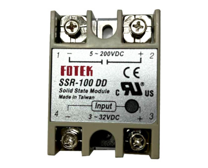 Однофазное твердотельное реле SSR-100DD 100A DC-DC