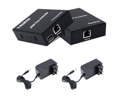 Подовжувач HDMI по RJ45 витій парі активний, до 120м