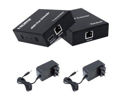 Удлинитель HDMI по RJ45 витой паре активный, до 120м