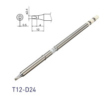 Жало наконечник T12-D24 Клин для паяльника паяльной станции Hakko T12