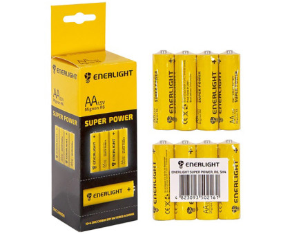 Батарейка AA R6 Enerlight сольова 1.5В