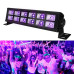 Светодиодная панель УФ 12LED 36Вт 27см Диско стробоскоп цветомузыка DMX512