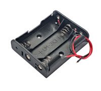Відсік для 3 батарей AA, 4.5В кейс бокс з проводами, Arduino