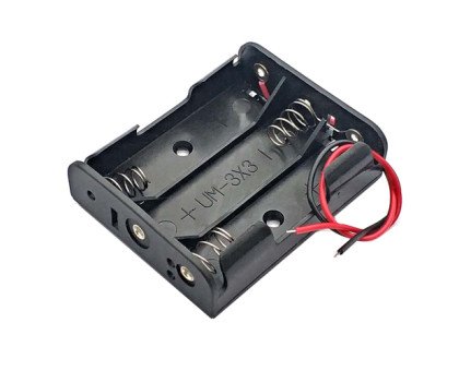 Відсік для 3 батарей AA, 4.5В кейс бокс з проводами, Arduino