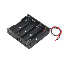 Отсек для 4 батарей AA, 6В бокс кейс с проводами, Arduino