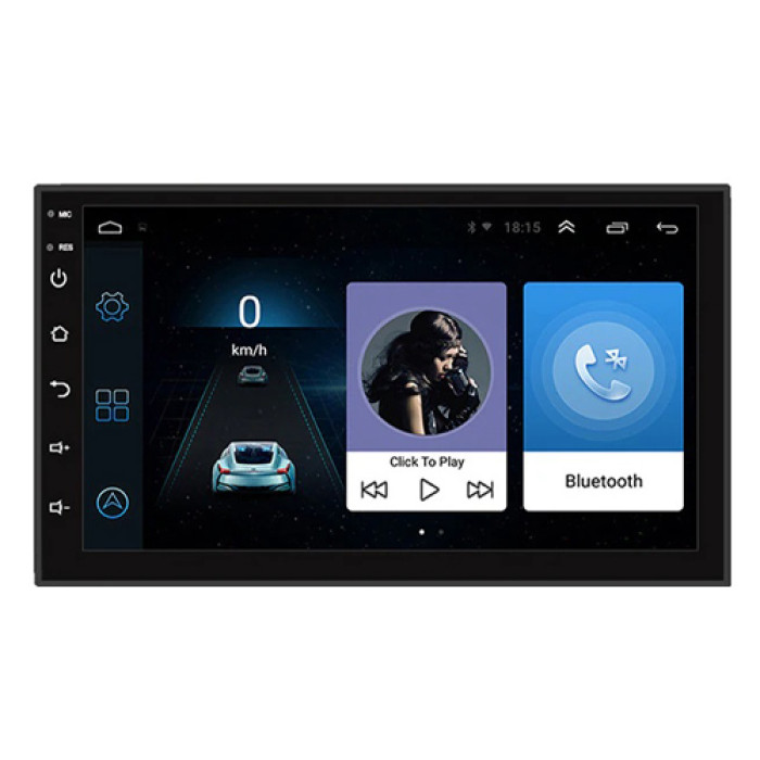Автомагнитола 7 2/32ГБ Android 11 Wi-Fi GPS 2xUSB 2 DIN 4x60Вт, 7011A