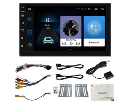 Автомагнітола 7 2/32ГБ Android 11 Wi-Fi GPS 2xUSB 2 DIN 4x60Вт, 7011A