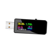 USB тестер 13в1 тока напряжения емкости мАч Вт Втч D+ D- AtorchU96