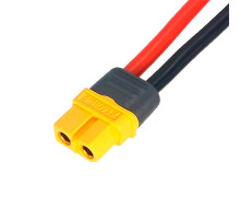 Кабель силовой Amass XT60 22см 12AWG 60А, мама
