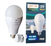 Лампа акумуляторна світлодіодна 20 W E27 + 2 акумулятори 18650 E27