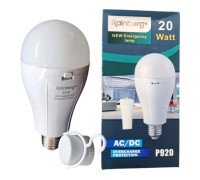 Лампа акумуляторна світлодіодна 20 W E27 + 2 акумулятори 18650 E27