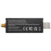 Плата приймач SDR, 500кГц-1.76ГГц, АЦП 8біт, RTL2832U R820T2, RTL-SDR V4