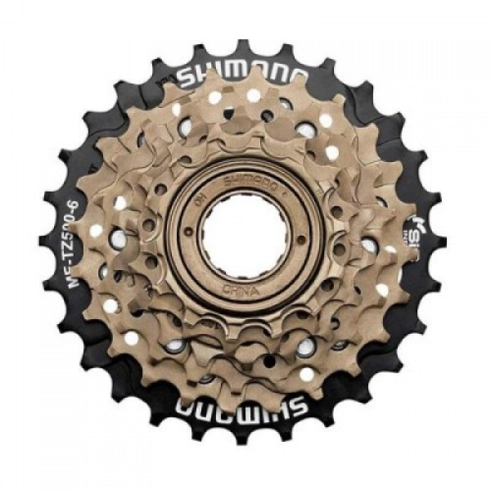 Касета трещітка Shimano MF-TZ500 6 зірок, 14.16.18.20.22.24.28Т, mf-tz500-6,