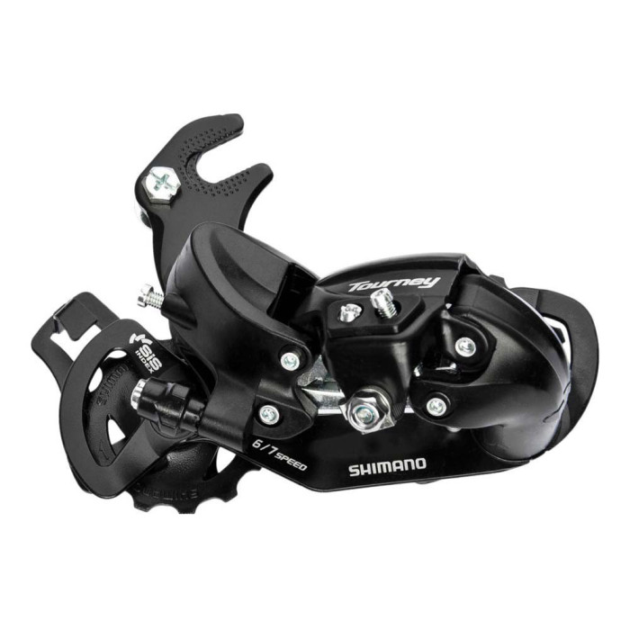 Задний переключатель Shimano RD-TY300B (под крюк), Tourney, 6-7 скоростей