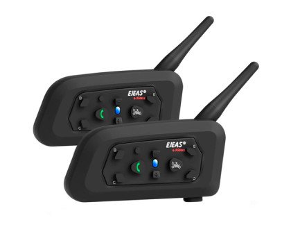 Мотогарнитура Bluetooth на шлем, ПАРА, интерком EJEAS V6 Pro 1200