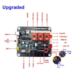 ЧПУ верстат фрезерний CNC 3018 Pro CNC3018 GRBL DIY і патрон ER11 цанга
