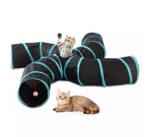 Тоннель для котов Cat Tunnel B15103 шуршащий складной Четыре выхода