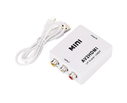Конвертер AV RCA - HDMI відео, аудіо, FullHD 1080p