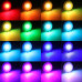 Світлодіодна E27 LED RGB 10Вт лампа, 16 кольорів з пультом ДУ