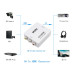 Конвертер AV RCA - HDMI видео, аудио, FullHD 1080p, белый