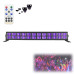 Светодиодная панель цветомузыка  УФ 24LED 72Вт 52см Диско стробоскоп DMX512