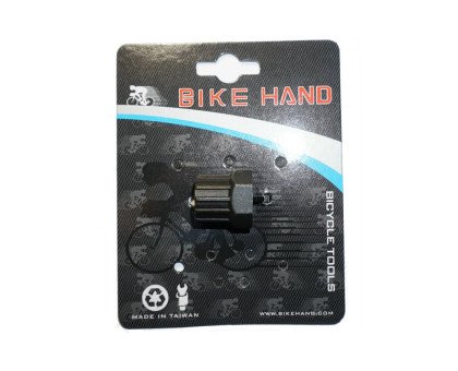 Ключ снятия кассеты трещотки Bike Hand под ключ 24 мм, черный YC-121A