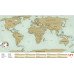 Скретч карта мира Scratch World Map на английском языке