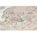 Скретч карта мира Scratch World Map на английском языке