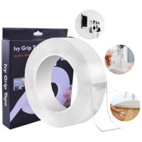 Двухсторонняя клейкая лента многоразовая 3 метра  Ivy Grip Tape, крепежная лента