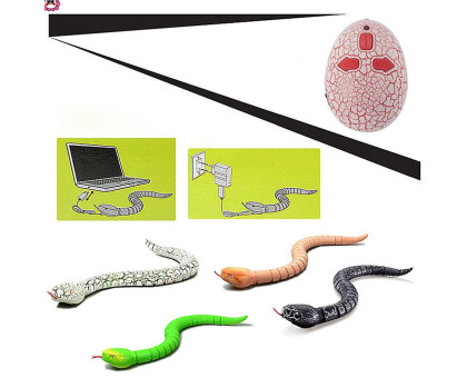 Змея радиоуправляемая реалистичная 38см аккумуляторная Rattle Snake
