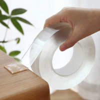 5 метров двусторонняя клейкая лента многоразовая Ivy Grip Tape, крепежная лента