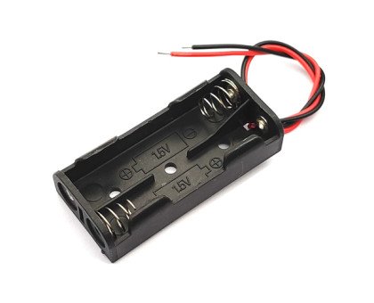Бокс на 2 ААА батареи, 3V кейс, питание Arduino