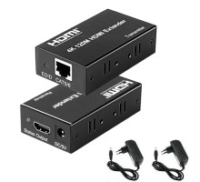 Подовжувач HDMI по RJ45 кручений парі активний, до 120м