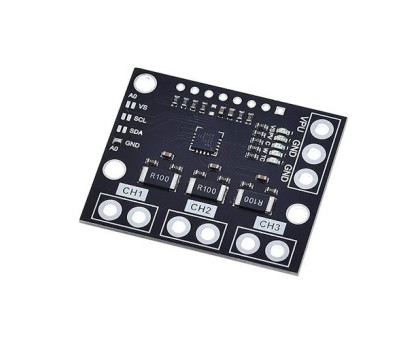 Цифровой датчик напряжения тока трехканальный I2C INA3221