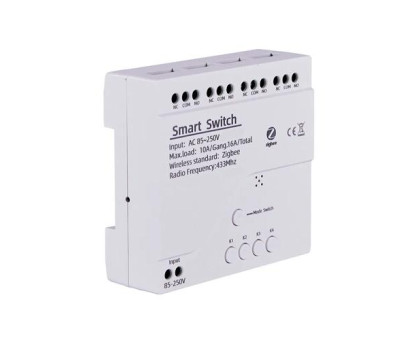 Zigbee RF модуль реле 4 канали вимикач для розумного будинку 220 В 10/16 А