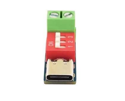 Триггер быстрой зарядки Type-C PD QC 5-20В, Dial-код, до 100Вт, CH224K