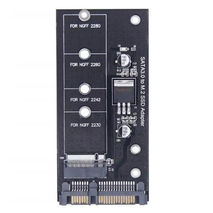 Адаптер переходник SSD M.2 NGFF ключ B на SATA3 до 6Гбит/с