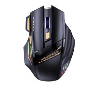 Бездротова мишка, 2.4ГГц і Bluetooth, АКБ підсвітка, iMice GW-X7, чорна