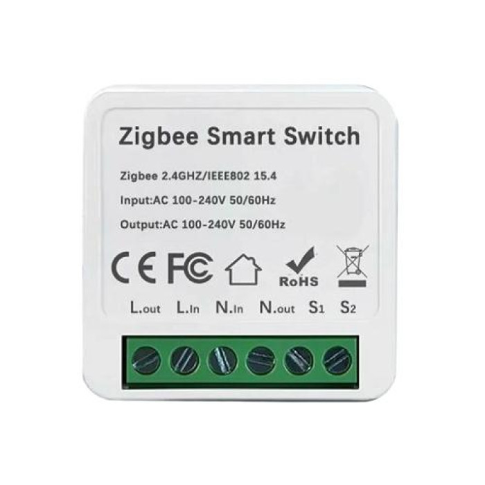 Zigbee 3.0 модуль реле вимикач для розумного будинку 220В 16А