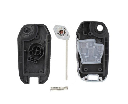 Выкидной ключ, корпус под чип, 2кн, Nissan Qashqai Cube Micra, NSN14