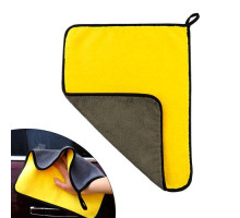 Салфетка из микрофибры 30x40см 600г/м2 для полировки автомобиля