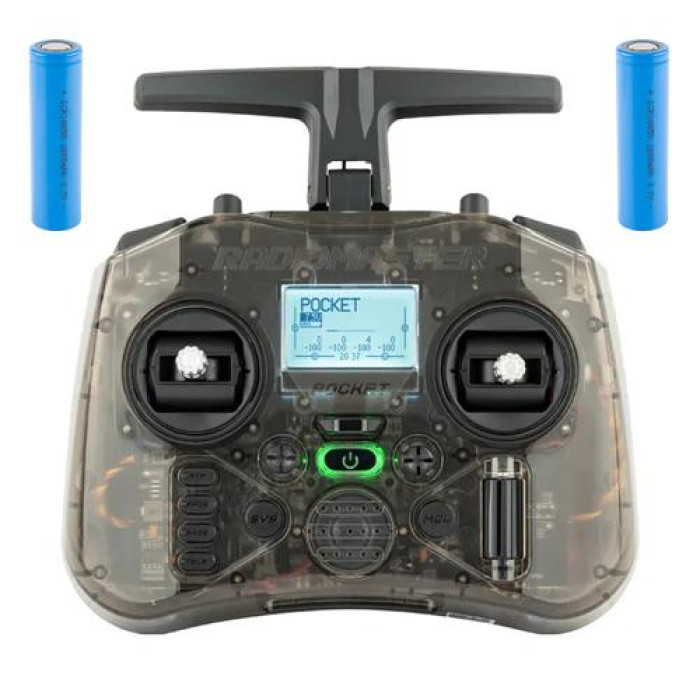 Пульт дистанционного управления FPV дрона RadioMaster Pocket ELRS 2АКБ 16кан