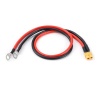 Кабель перехідник XT60 мама на M8 клеми (O-ring), 10AWG, 50см