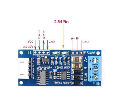 Перехідник TTL – RS485, перетворювач інтерфейсу UART, XY-485