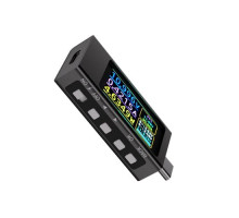 USB тестер тока напряжения мощности 4-30В 12А QC PD PPS, Type-C, KWS-X1