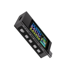 USB тестер струму напруги потужності 4-30В 12А QC PD PPS, Type-C, KWS- X1