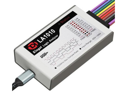 USB Логічний аналізатор 100МГц 16-кан Type-C, Kingst LA1010